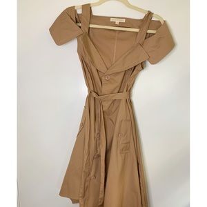 City Girl Button Up Trench Jacket